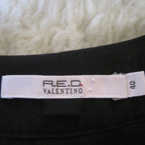 Authentic RED Valentino Halter Neck Pleated Top - Picture 5 of 6